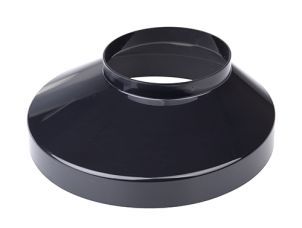 Ūdens savācēja vāciņš 130mm, melns